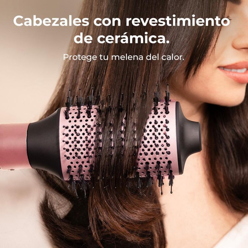 Lockenstab Cecotec CermicCare AirGlam Lockenstab 8in1 Black 3464