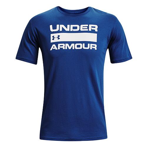 Pánské tričko Under Armour UA TEAM ISSUE WORDMARK SS - Barva: Bílá, Velikost: XXL