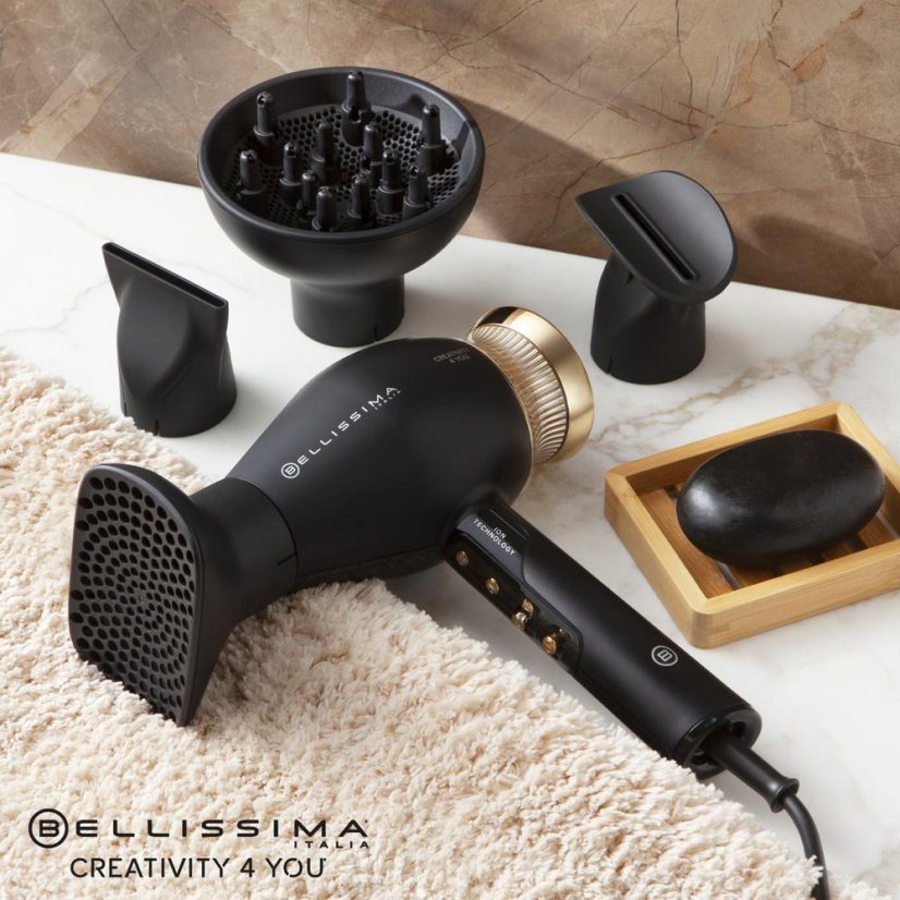 Bellissima CREATIVITY 4 YOU 11826 hajszárító, fekete