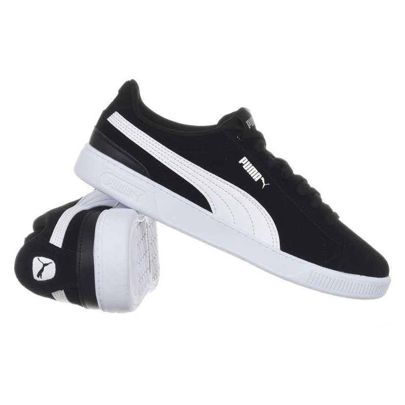 Puma Vikky v3 Damen-Sneaker - Farbe: Schwarz/Weiß, Größe: 35.5
