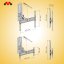 TV-Halterung (Wand/Trockenbau) Meliconi 480879 Extra XDR 200400 CG schwarz