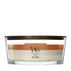 WoodWick Trilogy Boat Candle, Vanilla Embers