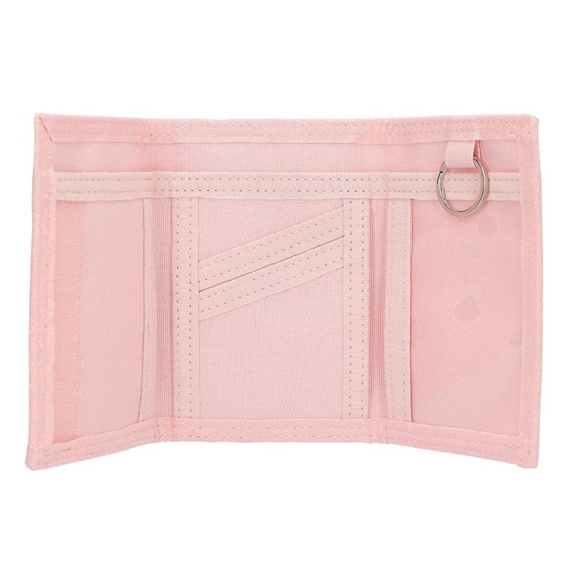 Fabric wallet with Velcro closure – Ylvi unicorn, pink