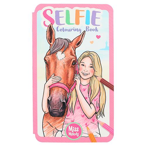 Kolorowanki Miss Melody, Selfie Colouring Book