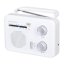 Trevi RA 7F64 WH radio, white