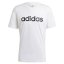 Adidas Linear Men’s T-Shirt - Color: White, Size: XL