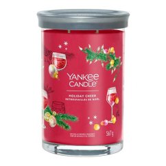Svíčka Yankee Candle Signature Tumbler velká, Holiday Cheer