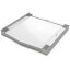 Universal spacer between washing machine and dryer with pull-out shelf Meliconi Torre QUICK 656132 white