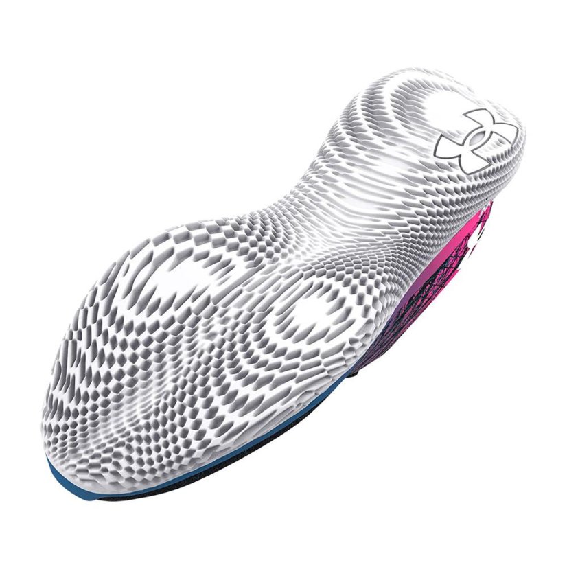Laufschuhe Under Armour Flow Velociti Wind 2 W - Farbe: Blau/Rosa, Größe: 37.5
