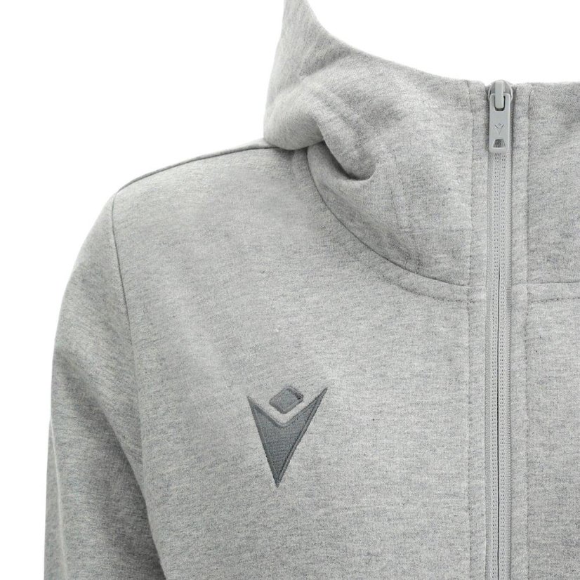 Macron Drum Sweatshirt - Color: Gray, Size: M