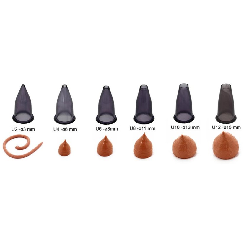 De Buyer 4150.10 Decorating Tip Set
