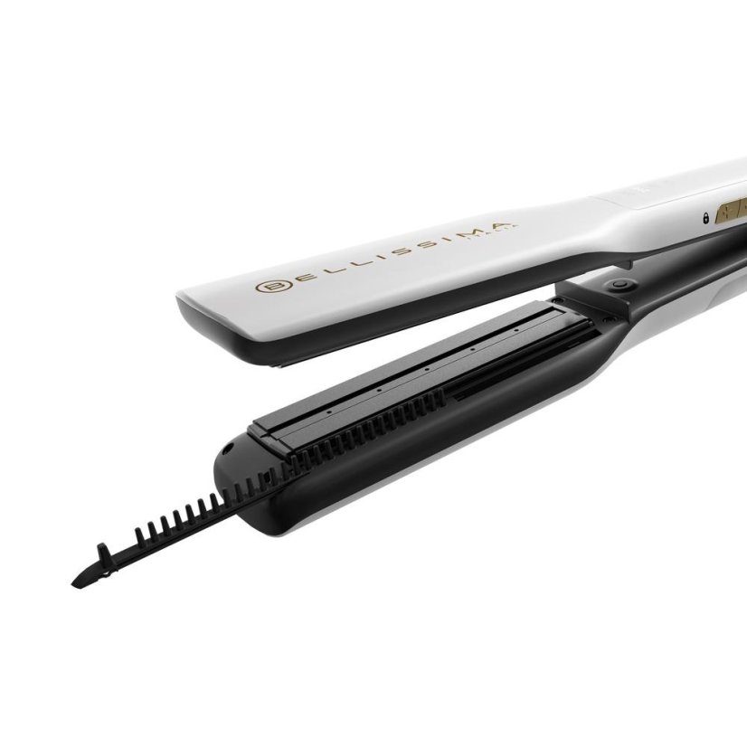 Bellissima STEAMELIXIR 11808 white and gold hair straightener
