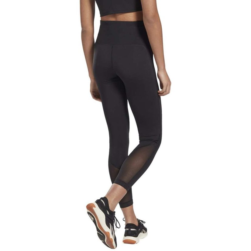 Reebok Ts Lux Perform Leggings - Color: Black, Size: XS