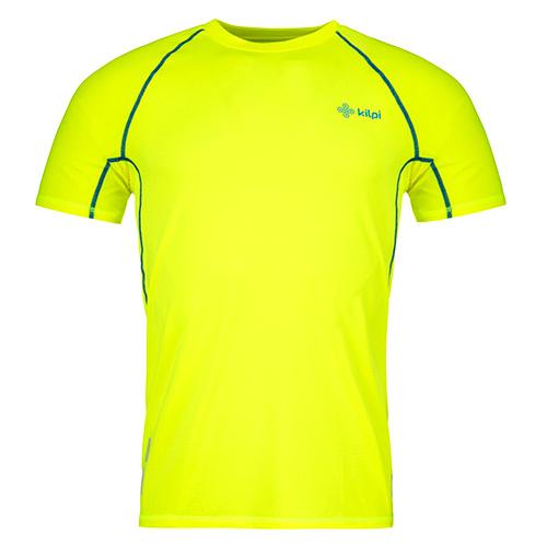 Herren-T-Shirt Kilpi Rainbow - Farbe: Neongelb, Größe: M