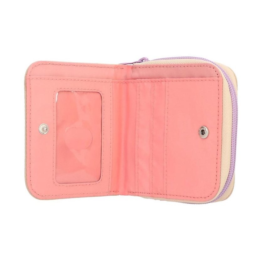 Top Model Girl Power fabric wallet with zipper, Fergie & Jill