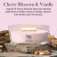 WoodWick-Kerze im Schiffchen, Cherry Blossom & Vanilla