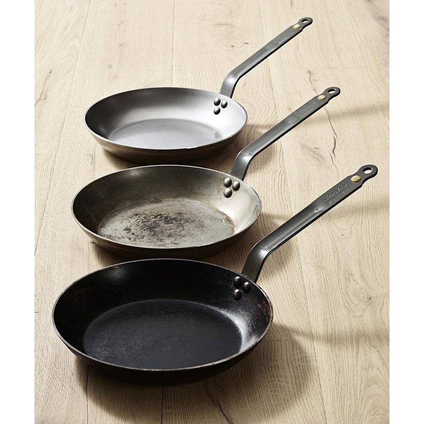 De Buyer Mineral B 5610.28 steel pan, 28 cm