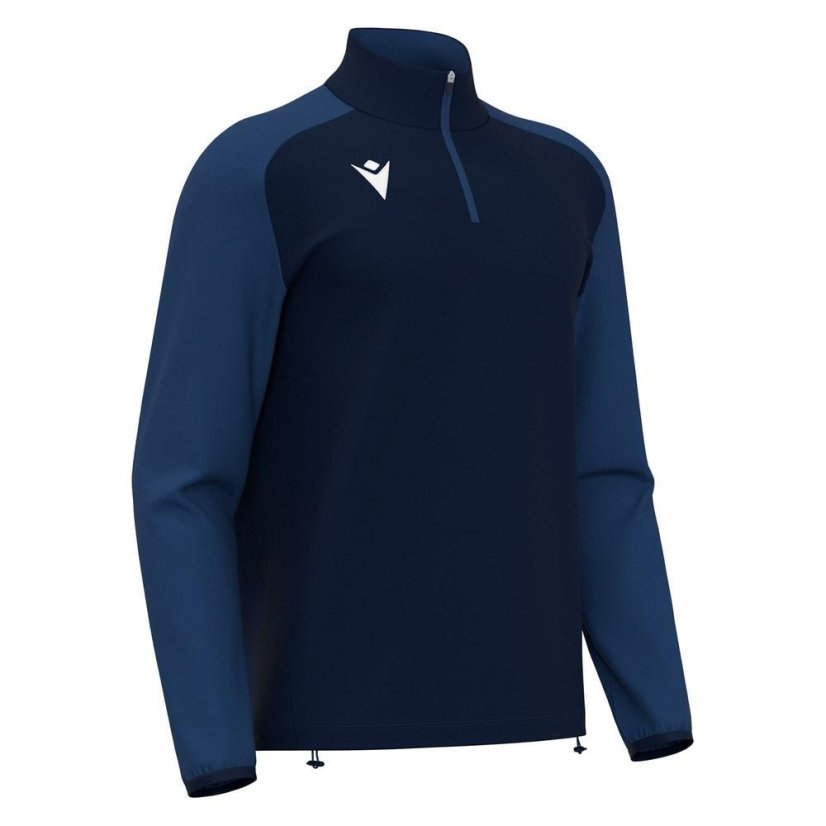 Top Macron Isen 1/4 Zip - Barva: Červená, Velikost: L