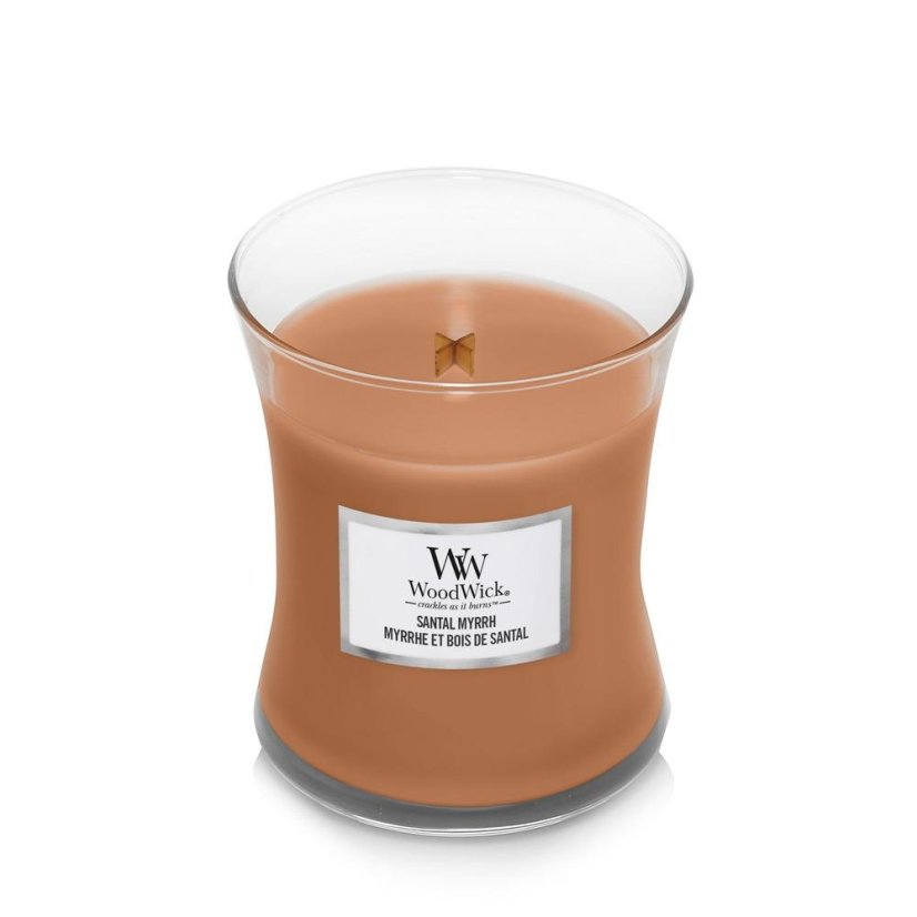 WoodWick Medium Candle, Sandalwood Myrrh