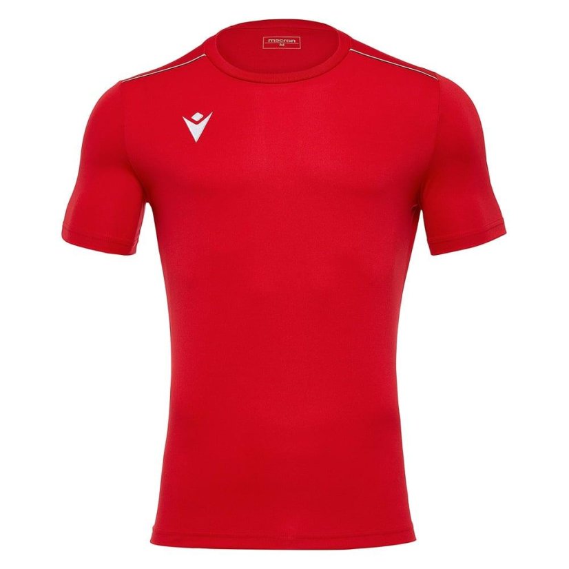 Macron Rigel Hero SS Jersey - Color: Wine red, Size: L