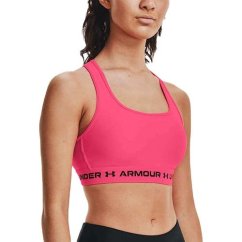 UA Crossback Mid Bra-PNK