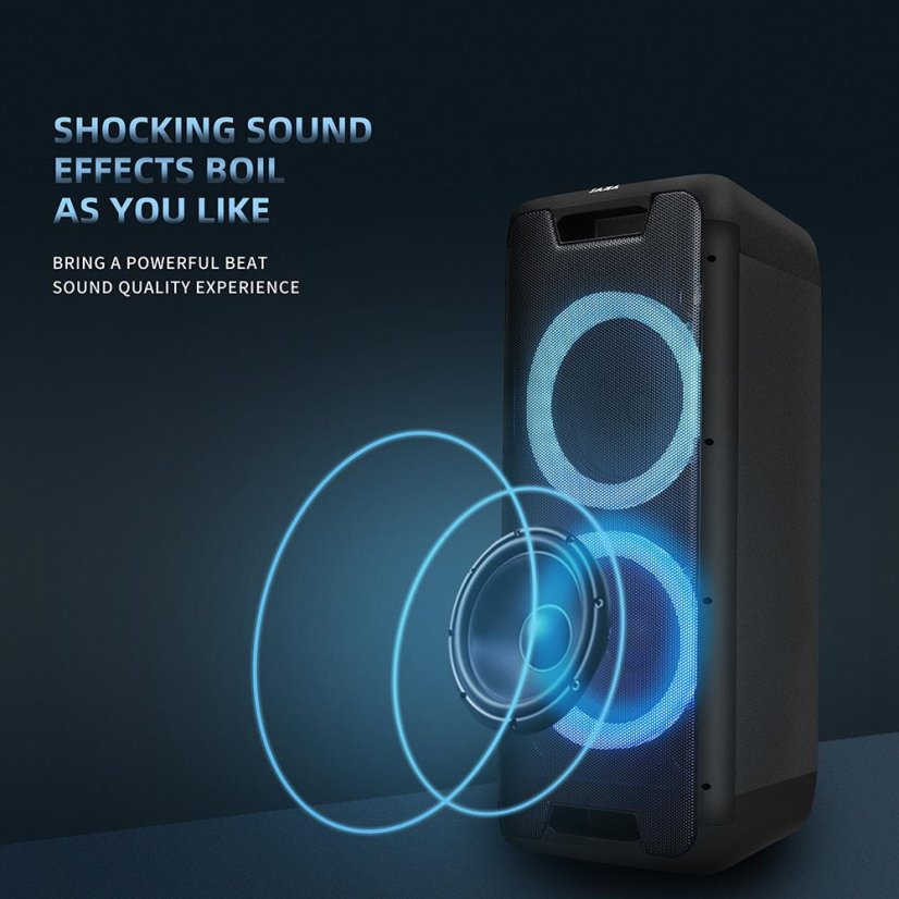 AKAI DJ-880 black speaker