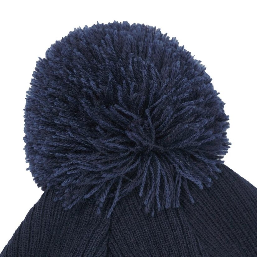 Zimní čepice Macron Snow Pom Beanie - Barva: Modrá