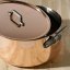 Pot with lid de Buyer INOCUIVRE 6466.20 copper