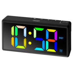 Digitaler Wecker mit LED-Display Trevi EC 886 BK schwarz
