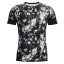 Pánské tričko Under Armour Rush 2.0 Print - Barva: Černá, Velikost: L