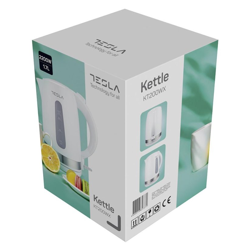 Wasserkocher Tesla KT200WX weiß