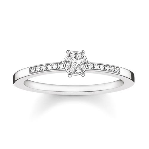 Ring Thomas Sabo White Diamond D_TR0022-725-14-52