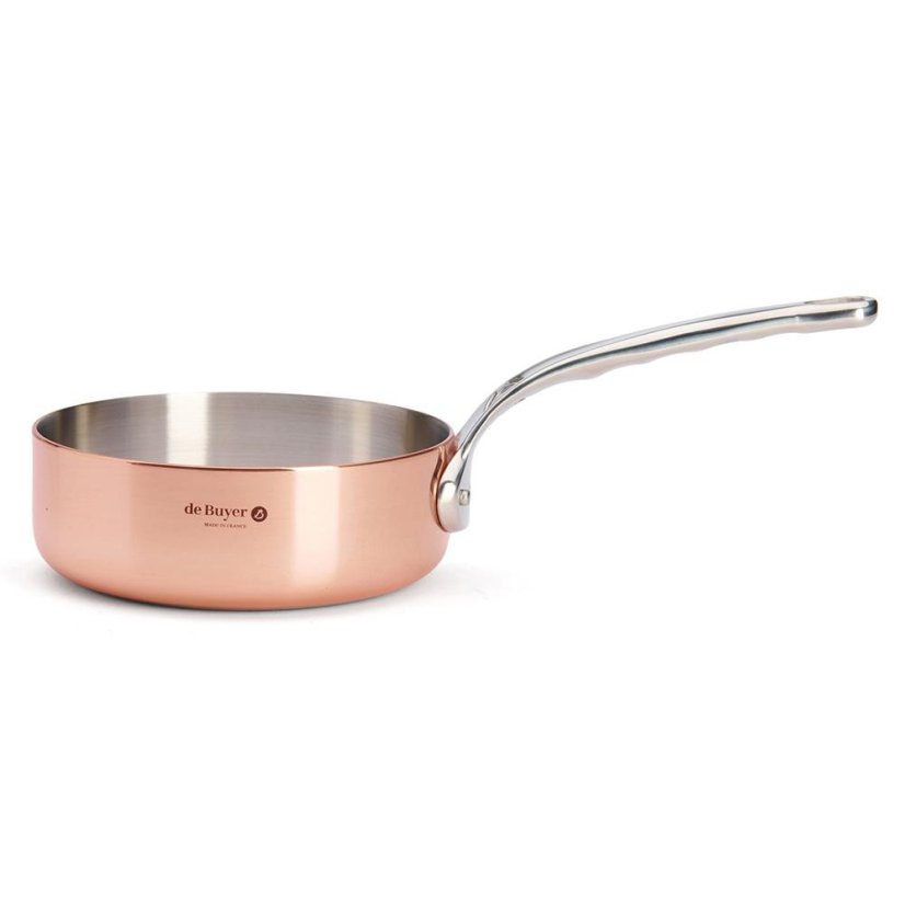 Copper sauté pan de Buyer Prima Matera 6230.16, 16 cm