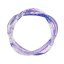 Doppelarmband mit Glitzersteinen Ylvi, lila