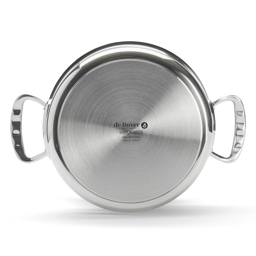 De Buyer Milady 3427.24 pot with lid, 24 cm