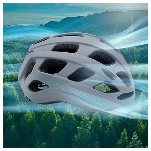 Cecotec 7346 gray S-M bicycle helmet