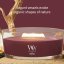 WoodWick Boat Candle, Dark Cherry