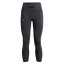 Damen-Leggings Under Armour Meridian Rib WB Ankle Leg - Farbe: Schwarz, Größe: L