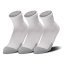Under Armour UA Heatgear Quarter Unisex Socks - Color: Black, Size: L