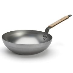 WOK-Pfanne de Buyer Mineral B Bois 5717.28, 28 cm