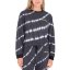Damen-Sweatshirt Hurley Tie Dye Cropped Crew - Farbe: Rosa, Größe: L