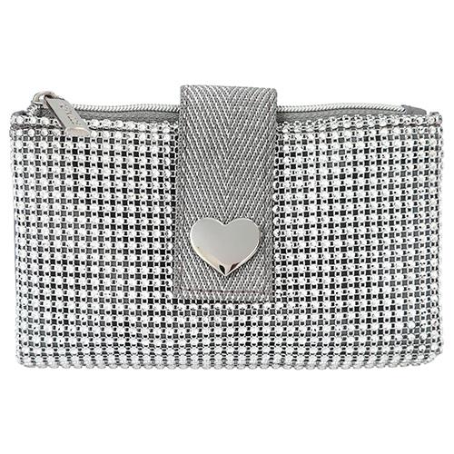 Top Model Glitter Queen wallet with rhinestones