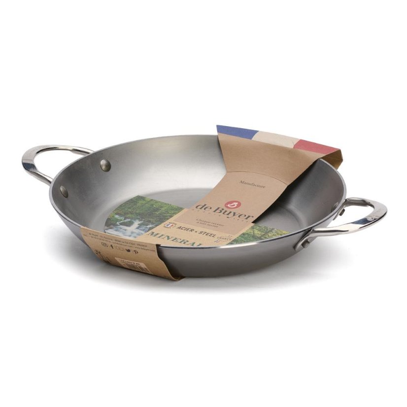 Paella pan de Buyer Mineral B 5652.28, 28cm