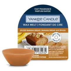 Vonný vosk Yankee Candle 22 g, Spiced Banana Bread