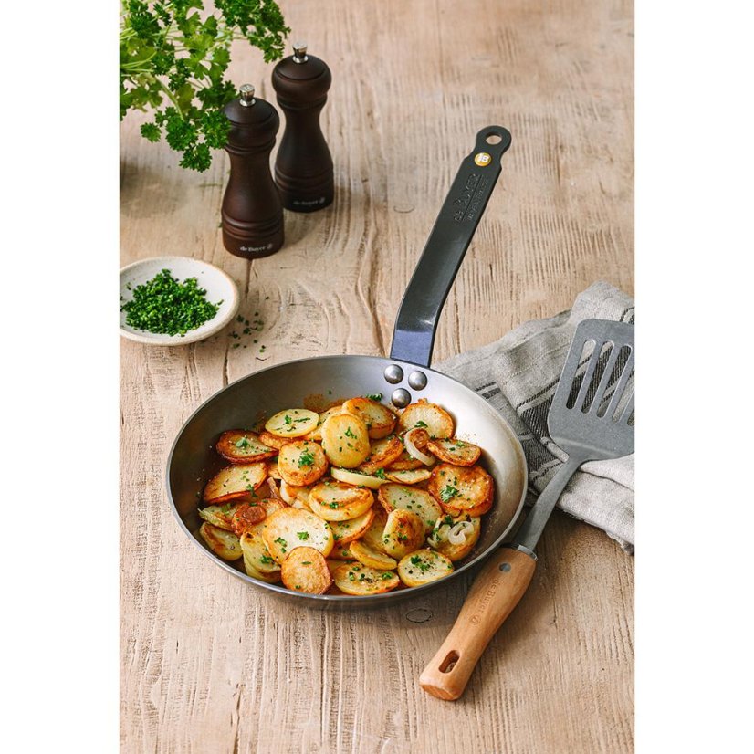 Stalowa patelnia de Buyer Mineral B Pro 5680.20, 20 cm