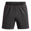 Męskie szorty Under Armour UA LAUNCH 5' SHORT - Kolor: Szary, Rozmiar: L