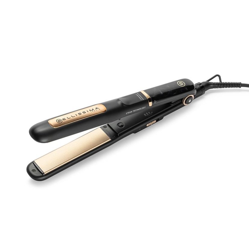Bellissima 11915 black and gold hair straightener