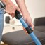 Severin S'Power Slim HV 7151 stick vacuum cleaner, black and blue