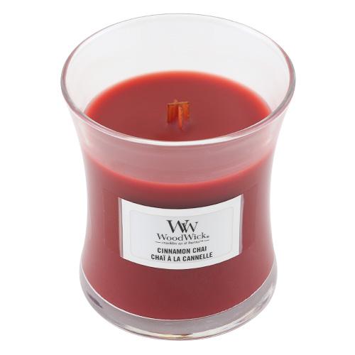 WoodWick Small Candle, Cinnamon Chai
