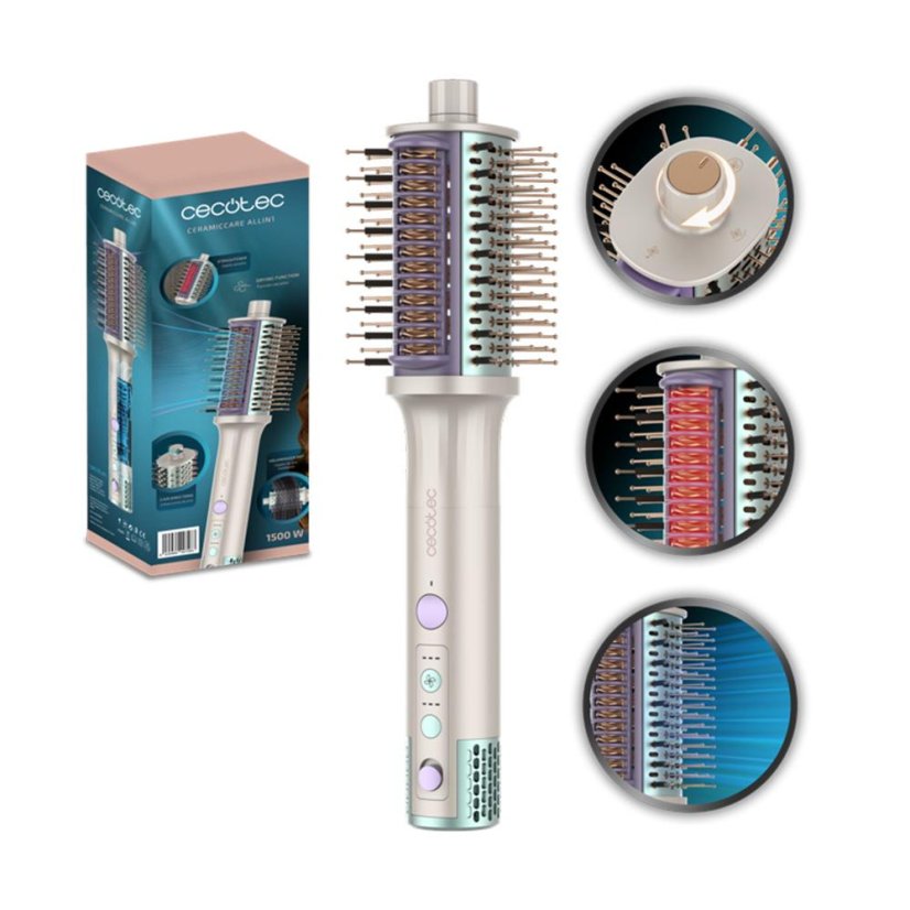 Heißluft-Haarbürste Cecotec CeramicCare Allin1 0728